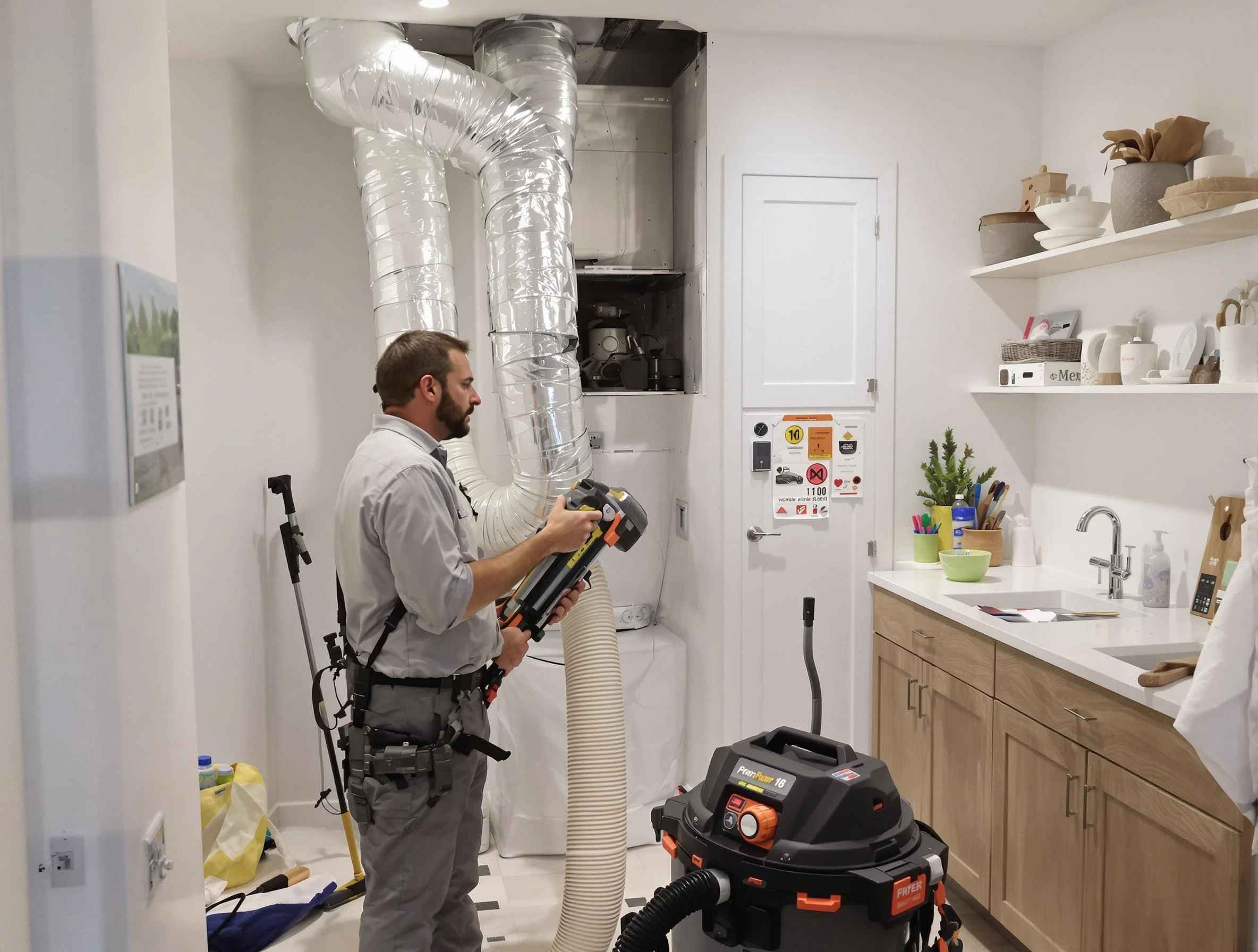 Clogged Dryer Vent Cleaning in Hopewell