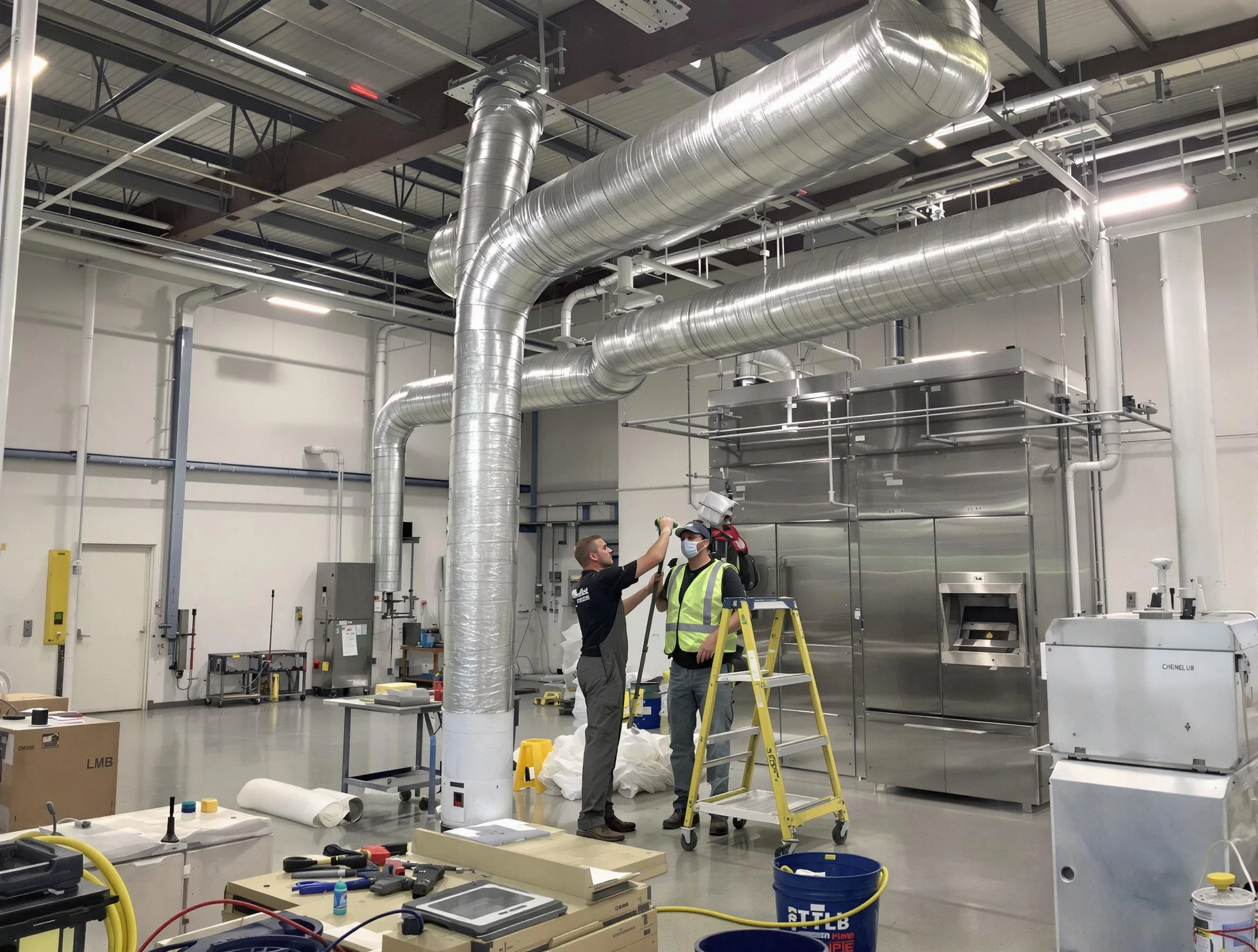 Industrial Dryer Vent Cleaning in Hopewell