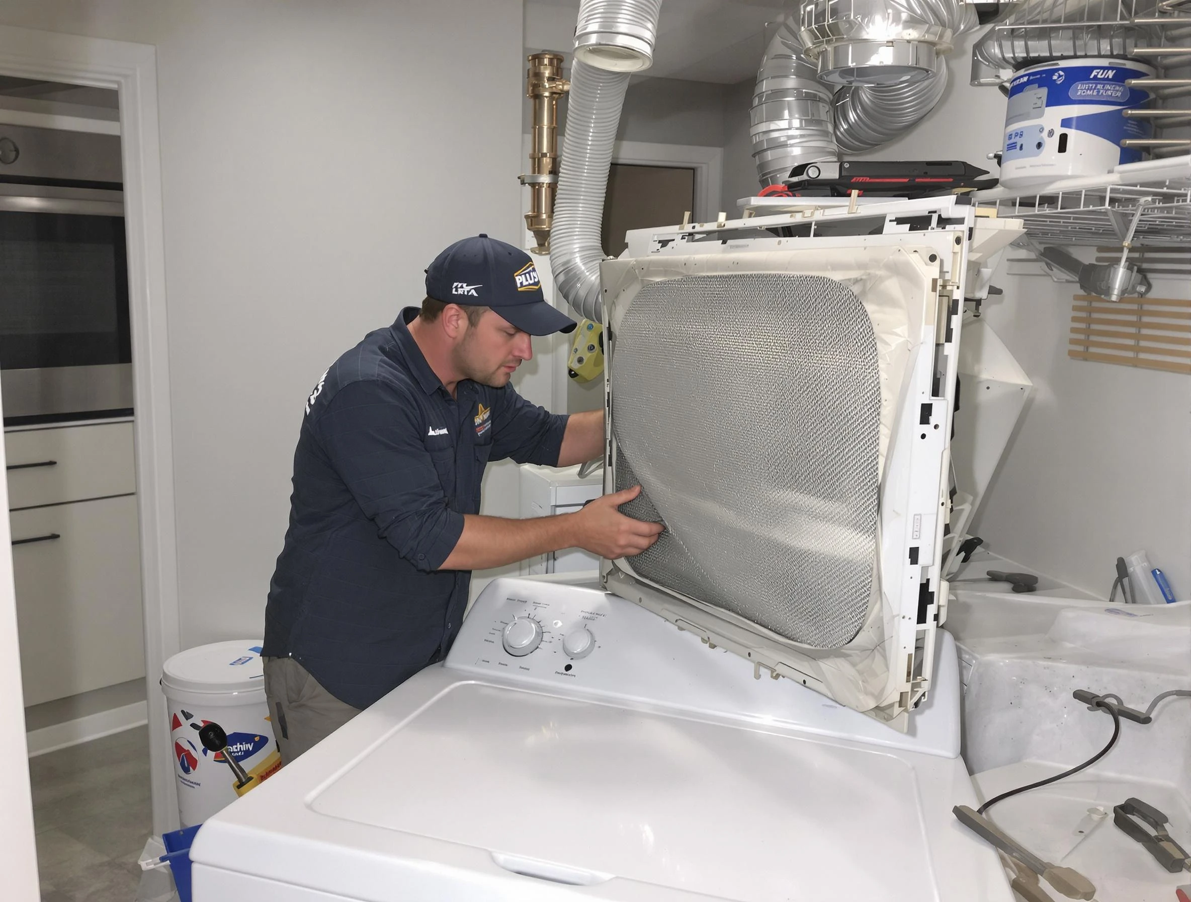 Expert vent cover replacement by Hopewell Dryer Vent Cleaning in Hopewell