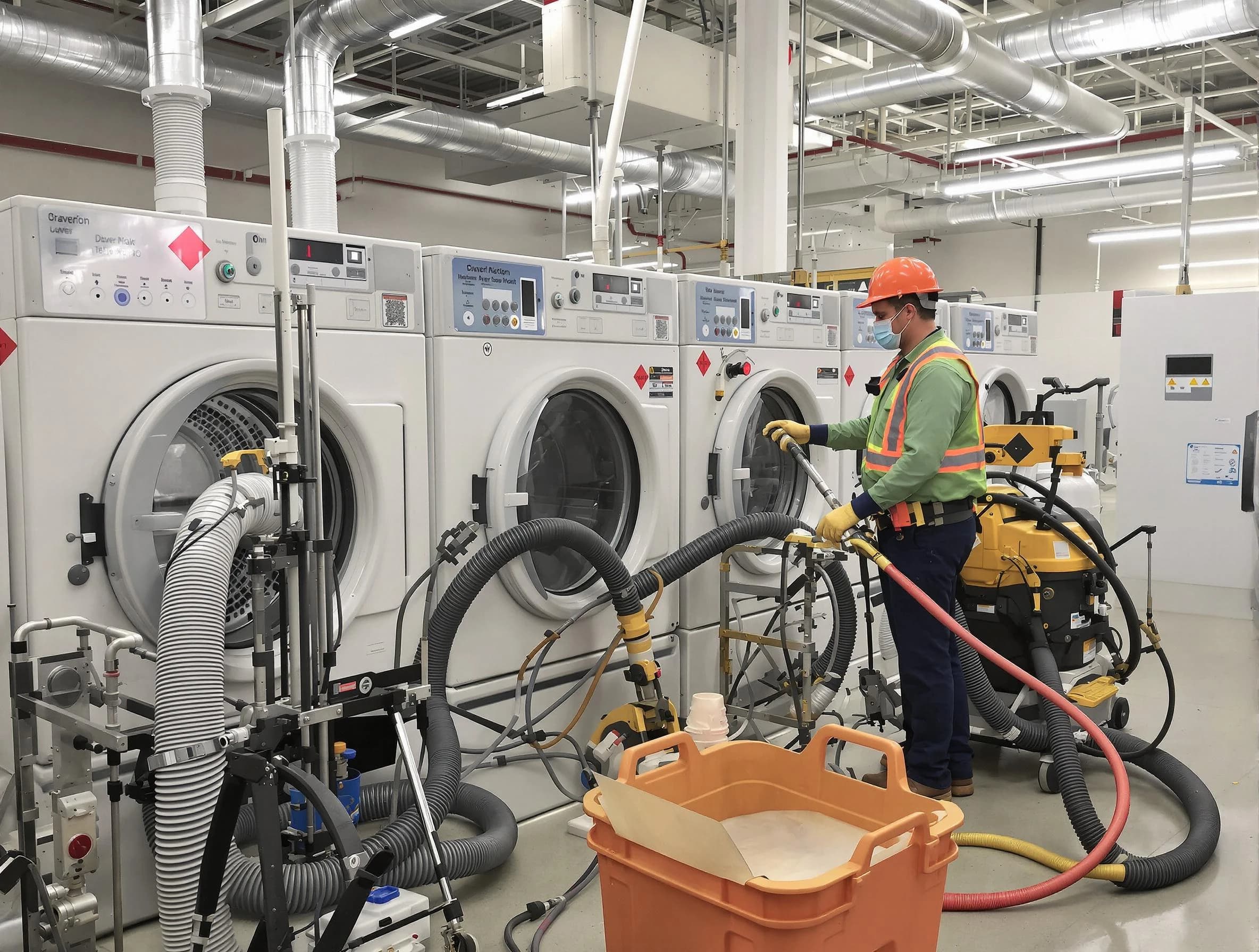 Commercial-grade dryer vent cleaning by Hopewell Dryer Vent Cleaning in Hopewell