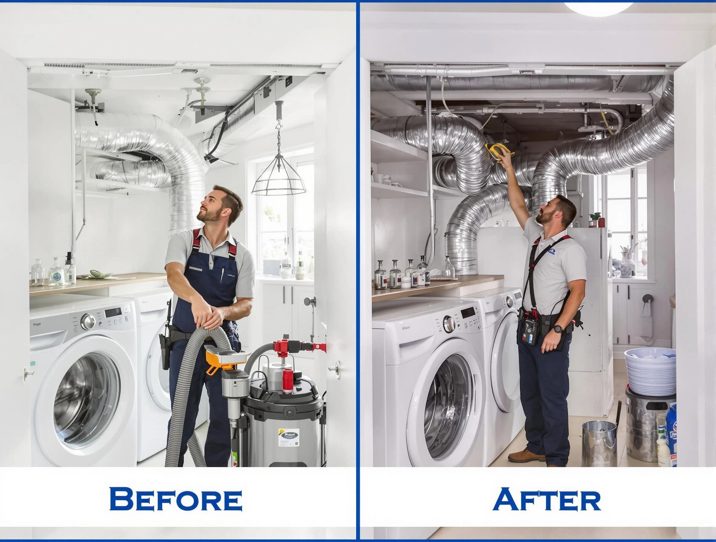 Expert gas dryer vent cleaning by Hopewell Dryer Vent Cleaning in Hopewell