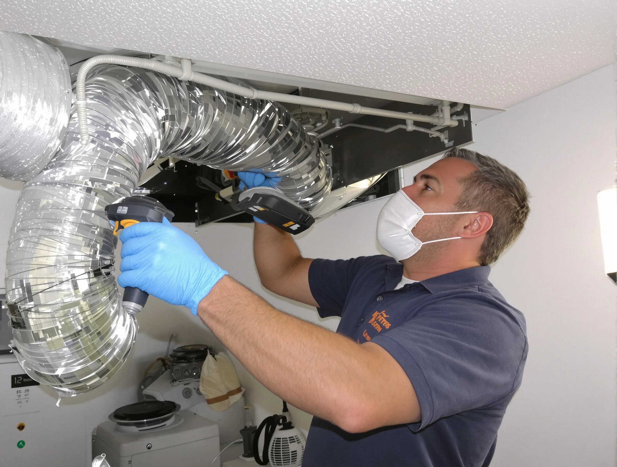 Hopewell Dryer Vent Cleaning professional performing thorough residential dryer vent cleaning in Hopewell